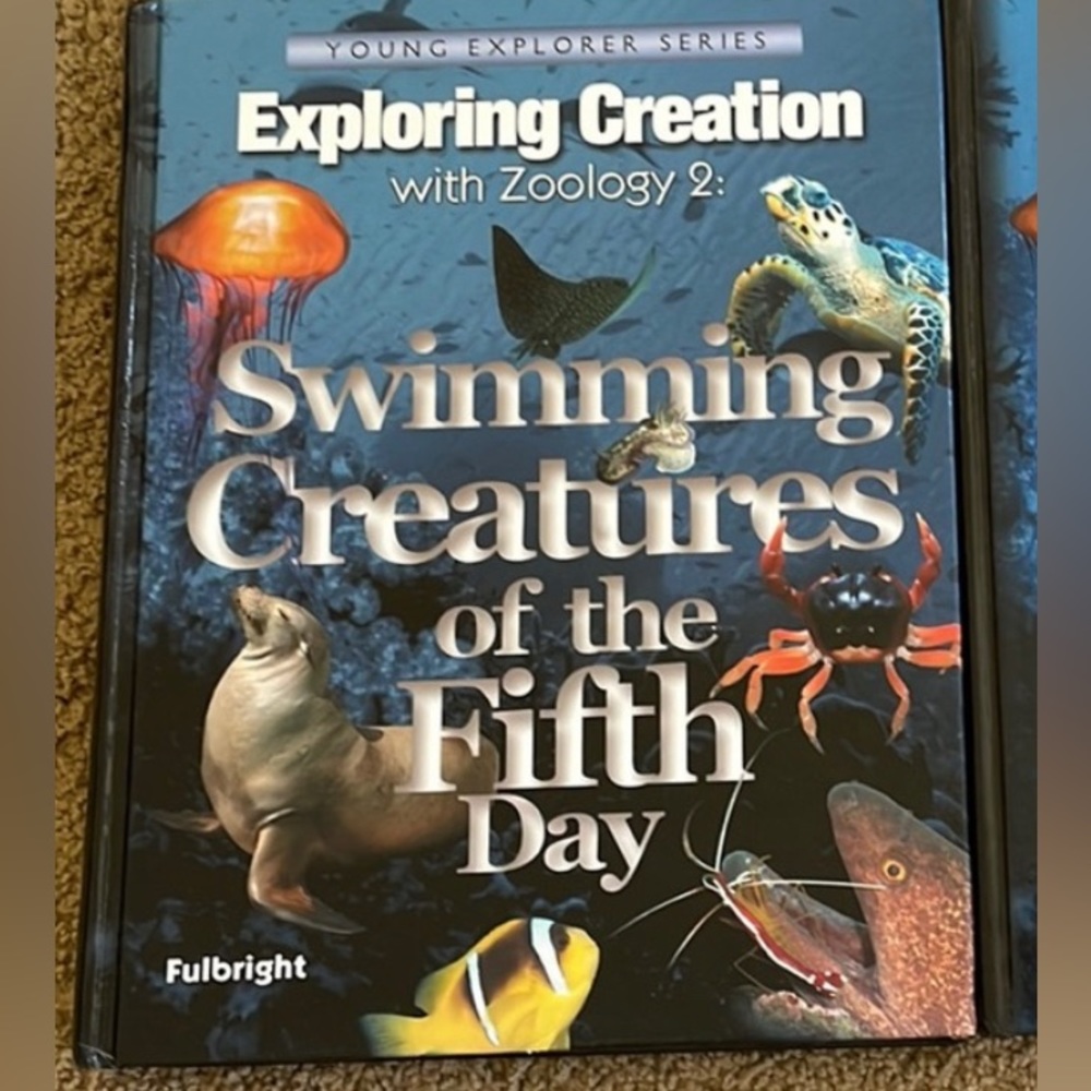 Exploring Creation with Zoology 2. 1 Textbooks, 1 junior journal.